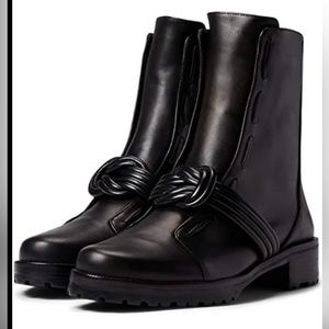 Alexandre Birman Vicky Leather Biker Boot NWT
